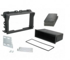 Radioblende 1-DIN RENAULT Koleos ab 2012, schwarz