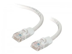 Kabel / 30 m Moulded White CAT5E PVC UTP