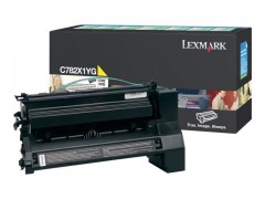 Lexmark Rckgabe Toner Gelb f. C782  X78