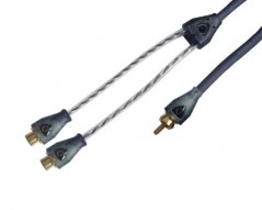 Cinchkabel BERLIN, Y-Kabel, 2 Buchsen - 1 Stecker, 1 Paar