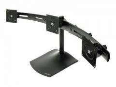 Ergotron 3facher Monitor Stand schwarz