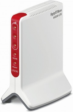 FRITZ!Box 6820 LTE / Weiss-Rot