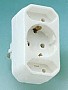 Kopp Europa Adapter  bianco