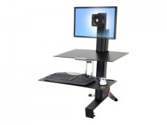 Ergotron WorkFit-S Single LD with Worksu