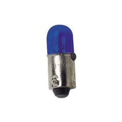 12V Lampen BA9S, 4W, blau, 2 St.